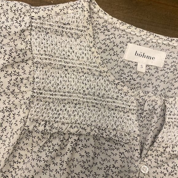 Bohme Blouse Size Small cottagecore blouse - Picture 3 of 11